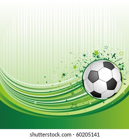 vector illustration of soccer sport
