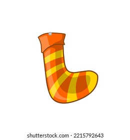 vector illustration of socks for accessories,christmas theme