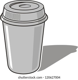 Vector illustration of soda cup