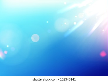 Vector illustration of soft blue abstract background