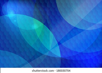 Vector illustration of soft Blue Green Abstract Background