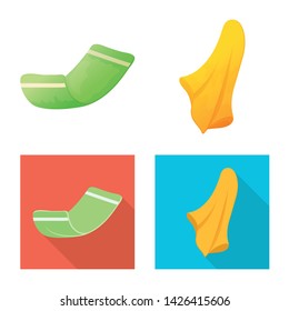 Vector illustration of soft and clean symbol. Collection of soft and household vector icon for stock.