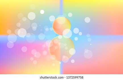 Vector illustration of soft colored abstract background