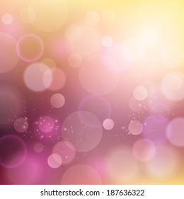 Vector illustration of soft colored abstract background