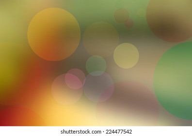 Vector illustration of soft colored abstract background