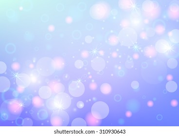 Vector illustration of soft colored abstract background