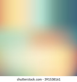 Vector illustration of soft colored abstract background. Summer light background.