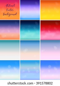 Vector illustration of soft colored abstract background.