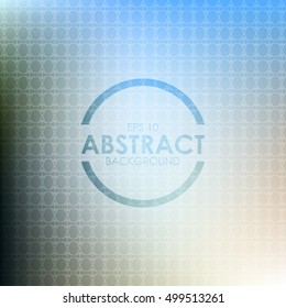 Vector illustration of soft colored abstract Pattern  background