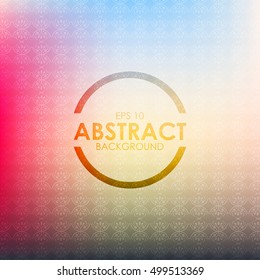 Vector illustration of soft colored abstract Pattern  background