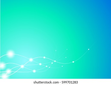 Vector illustration of soft colored abstract background