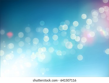 Vector illustration of soft colored abstract background