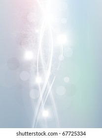 Vector illustration of soft colored abstract background