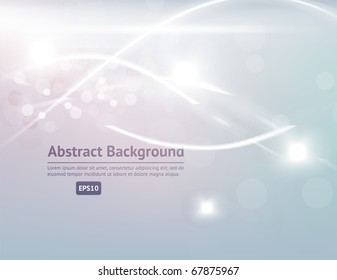 Vector illustration of soft colored abstract background