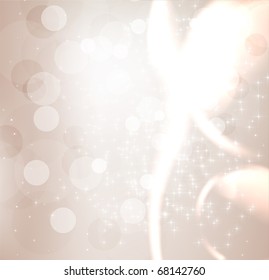 Vector illustration of soft colored abstract background