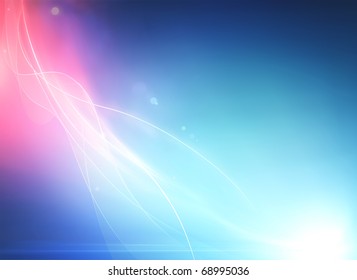 Vector illustration of soft  colored abstract  background