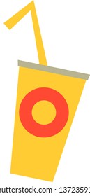 Vector illustration of a soft drink