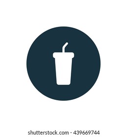 Vector illustration of soft drink icon