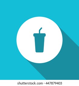 Vector illustration of soft drink icon