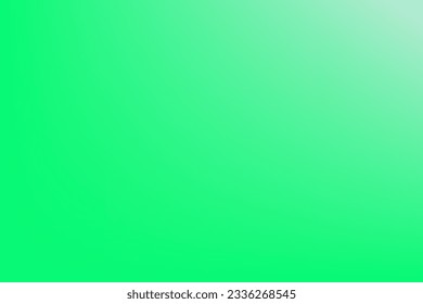 Ilustración vectorial de un fondo gradiente verde claro suave y agradable. Diseño para las páginas de inicio.
