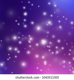 Vector illustration of soft violet, purple abstract background