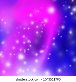 Vector illustration of soft violet, purple abstract background
