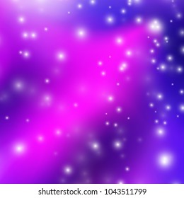 Vector illustration of soft violet, purple abstract background