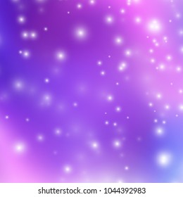 Vector illustration of soft violet, purple abstract background