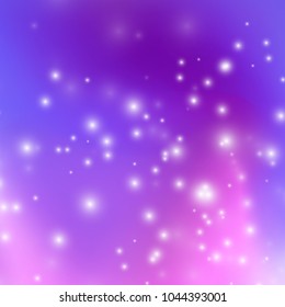 Vector illustration of soft violet, purple abstract background