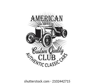 vector illustration  solid car t-shirt or logo design, vector illustration eps file for editable.
