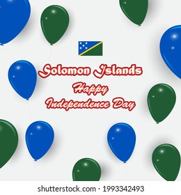 vector illustration for Solomon independence day