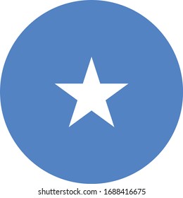 ilustración vectorial de la bandera somalí
