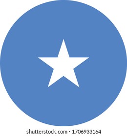 ilustración vectorial de la bandera somalí
