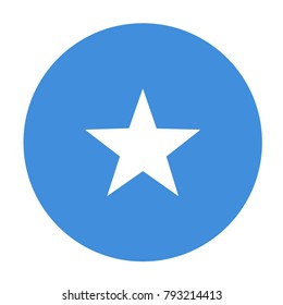 vector illustration of Somalia flag