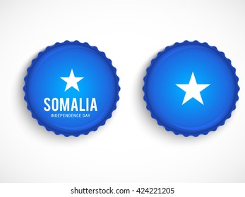 Vector illustration of Somalia independence day.