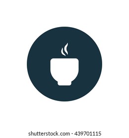 Vector illustration of soup icon