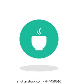 Vector illustration of soup icon