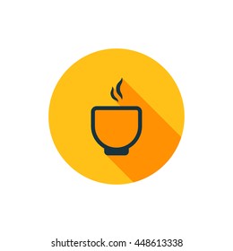 Vector illustration of soup icon