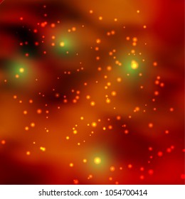 Vector illustration. Space background.