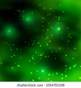 Vector illustration. Space background.
