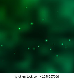Vector illustration. Space background.
