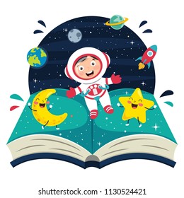 Vector Illustration Of Spaceman