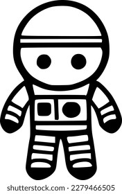 ilustración vectorial de la caricatura espacial