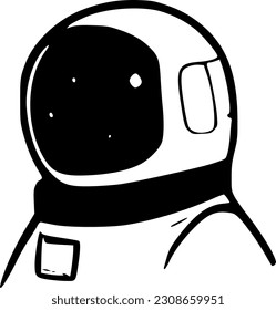 ilustración vectorial de la caricatura espacial