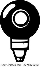 vector illustration of spaceship icon