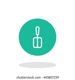 Vector illustration of spatula icon