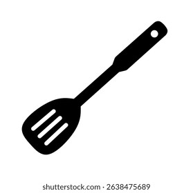 vector illustration of spatula with trendy design