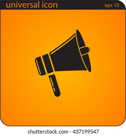 vector illustration speaker icon