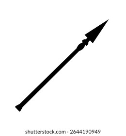 ilustração vetorial de lança com design moderno