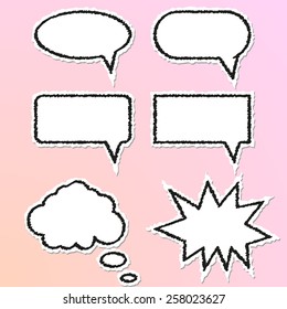 Vector illustration of Speech Balloon.